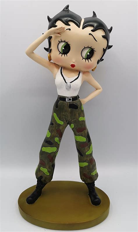 Betty Boop The Army Girl