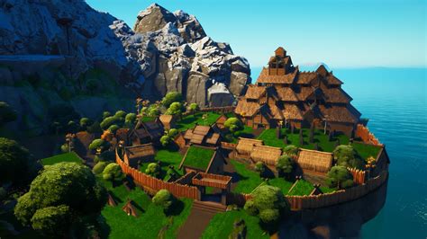 Valhalla Midgard By Svenp Fortnite Creative Map Code