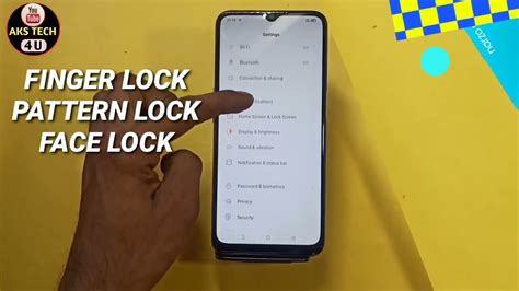 How To Set Fingerprint Lock Realme Narzo I Realme Narzo I Finger