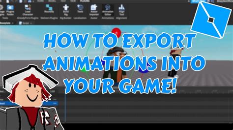 HOW TO EXPORT ANIMATIONS IN YOUR GAME Roblox Studio YouTube