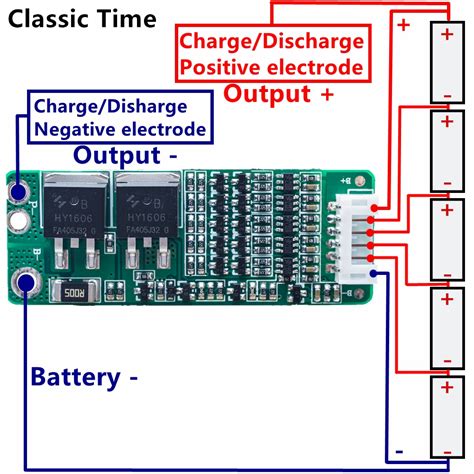 S A Li Ion Lithium Bms Charger Protection Board V V Cell