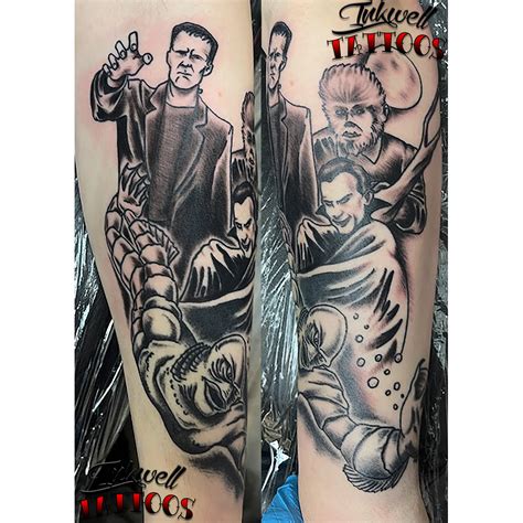 Universal Monsters Tattoo