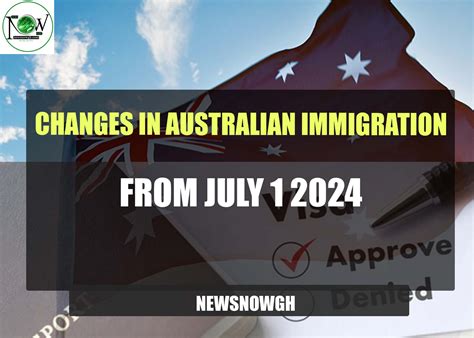 Changes In Australian Immigration From July