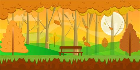 Premium Vector | Woodland background in background vector design