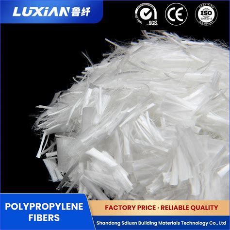 Sdluxn Fiber Concrete Engineering Materials Lxbk Modified Polypropylene