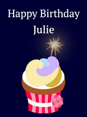 Happy Birthday Julie GIF 5