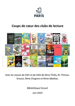 Calam O Coups De Coeur Club De Lecture