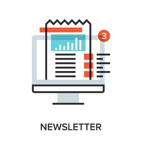 Premium Vector Newsletter