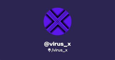 Virus X Twitter Instagram Tiktok Linktree