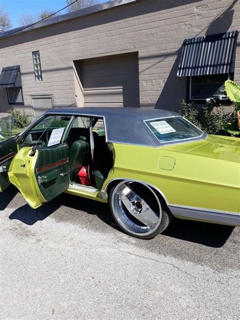 1971 Ford LTD 4 Door Pillared Hardtop 24 In Wheels Good Deal NO RESERVE