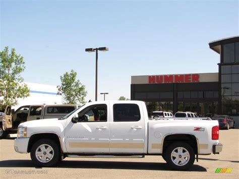 2009 Summit White Chevrolet Silverado 1500 Ltz Crew Cab 4x4 32054533 Car Color