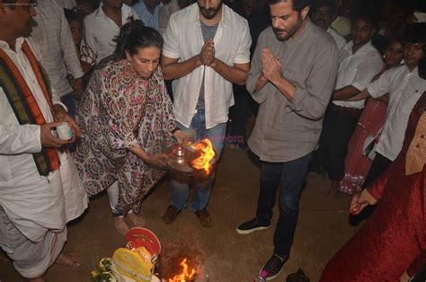 Anil Kapoor S Ganpati Visarjan On Th Sept Anil Kapoor