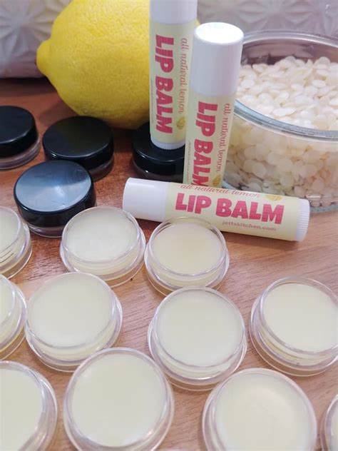 Recipe For Homemade All Natural Lip Balm Jetts Kitchen