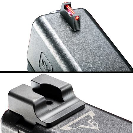 Taran Tactical Ultimate Fiber Optic Sights Set for GLOCK