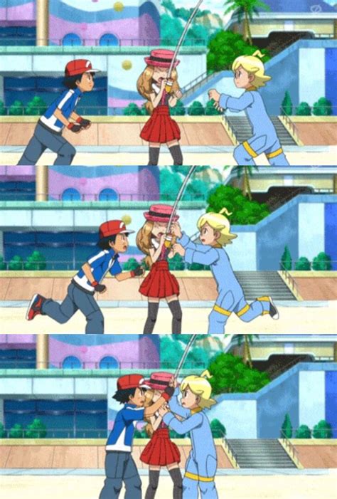 Serena And Her Two Teachers 3 Amourshipping Pokemon Movies Cute Pokemon Wallpaper Pokemon