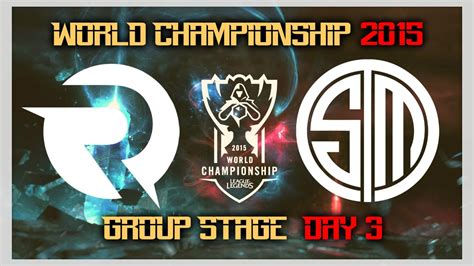 Origen Vs Team SoloMid Day 3 Group D World Championship 2015