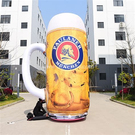 Custom Design Products Inflatable Beer Bottle Giant Inflatable Glass