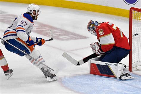 Bobrovsky Makes Saves Panthers Blank Oilers In Game Of