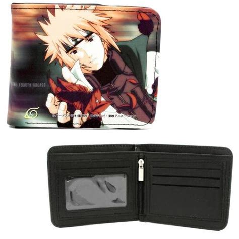 New Minato Namikaze Naruto Bifold Wallet Standard Size Credit Card