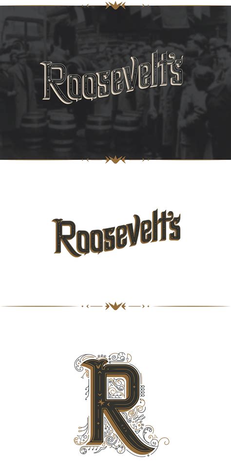 Roosevelt's | Restaurant Branding | Behance