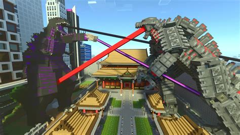 Mega Godzilla Vs Shin Godzilla Monsterverse Addon Beta Addon Mcpe In