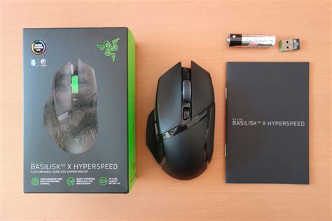 Razer Basilisk V3 X Hyperspeed Review Packaging Weight Feet