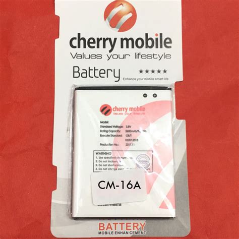 Top Ph CM 16A Cherry Mobile Flare A2 Battery Lazada PH