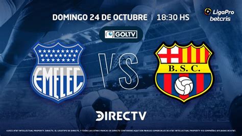 D Nde Ver En Vivo Emelec Vs Barcelona Por La Fase De La Liga Pro De