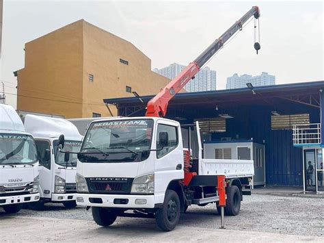 Fuso Canter Boom Truck Unic T Section Crane Molye Special