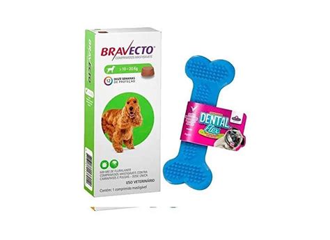 Anti Pulgas E Carrapatos Bravecto Para Cães De 10 A 20 Kg 500 Mg