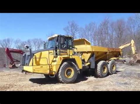 2012 Komatsu HM300 3 Articulated Rock Truck TRO 0327201 YouTube