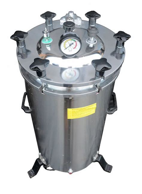 Vertical 20 Litre Stainless Steel Hospital Autoclave Sterilizer At Rs