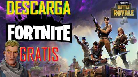 Descargar Fortnite Battle Royale Para Pc Gratis Y En Español Windows 7