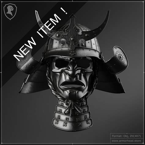 Samurai Helmet V1 — Armorhead Samurai Helmet Samurai Samurai Armor