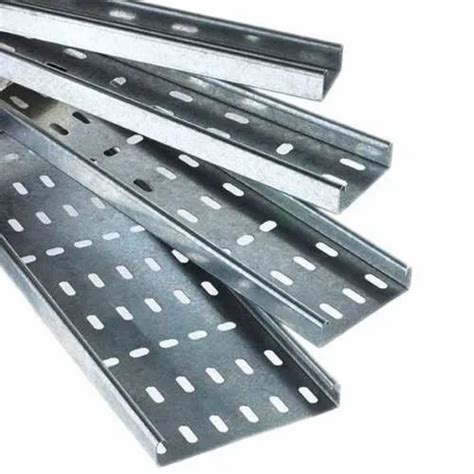 GI Galvanized Coating Channel Type Cable Trays Sheet Thickness 3mm At