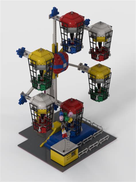 LEGO MOC LEGOLAND Game Balloonz Ride by Legodudelol9a | Rebrickable - Build with LEGO