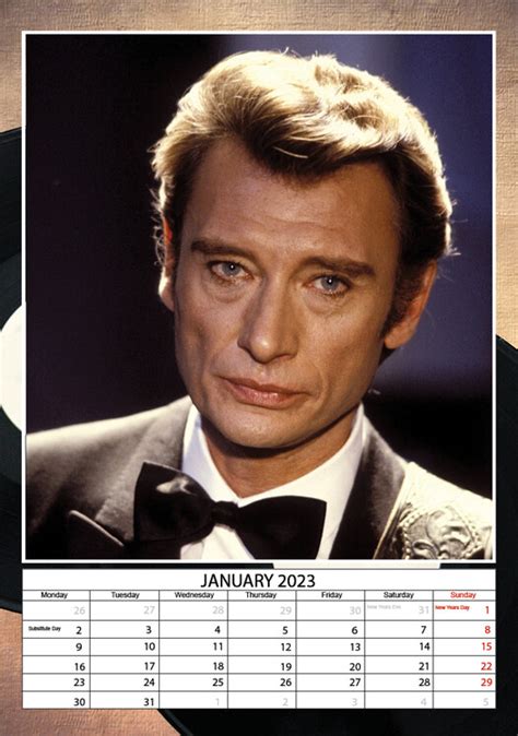 Johnny Hallyday Calendarios De Pared Cons Guelos En Posters Es