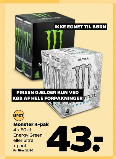 Monster Pak Tilbud Hos Netto