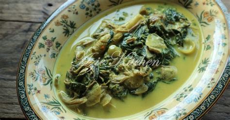 Masak Lemak Jantung Pisang Dengan Pucuk Ubi Azie Kitchen