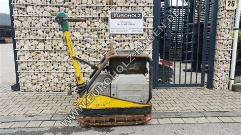 R Ttelplatte Wacker Neuson Dpu Mit E Starter Euroholz Hagen