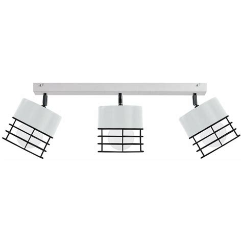 Keter Ohio Ceiling Spotlight Bar White Black Cm X E