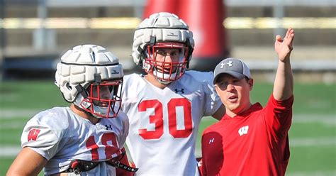 Wisconsin Spring Football Jim Leonhard Press Conference Recap Sports