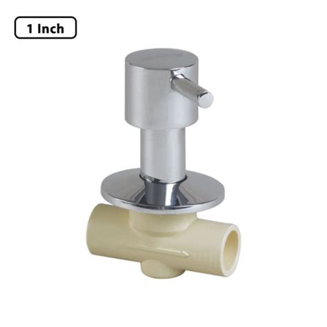 Ashirvad CPVC Long Concealed Valve 1inch Full Turn Spindle Flora