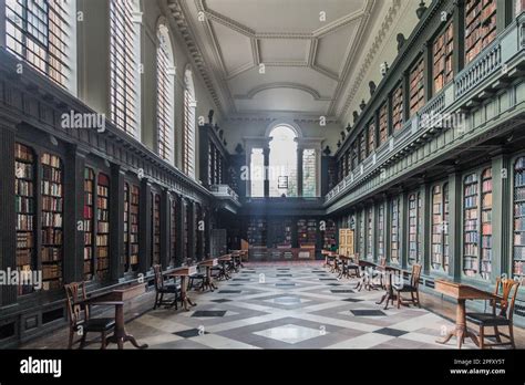 Library Interior University Of Oxford Oxfordshire Uk Stock Photo Alamy
