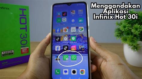 Cara Menggandakan Aplikasi Di Hp Infinix Hot 30i YouTube