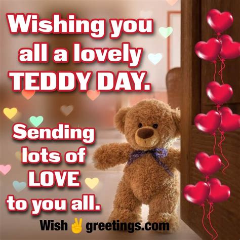 Happy Teddy Day Wishes - Wish Greetings