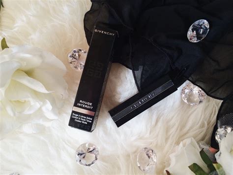 Review Givenchy Rouge Interdit Satin Lipstick In 05 Nude In The Dark Stylishly Glam