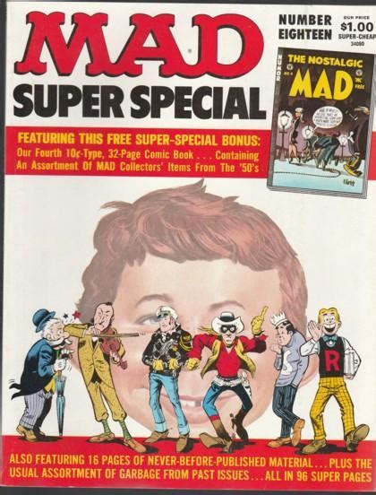 MAD Super Special 18 Eighteen Includes The Nostalgic MAD Four