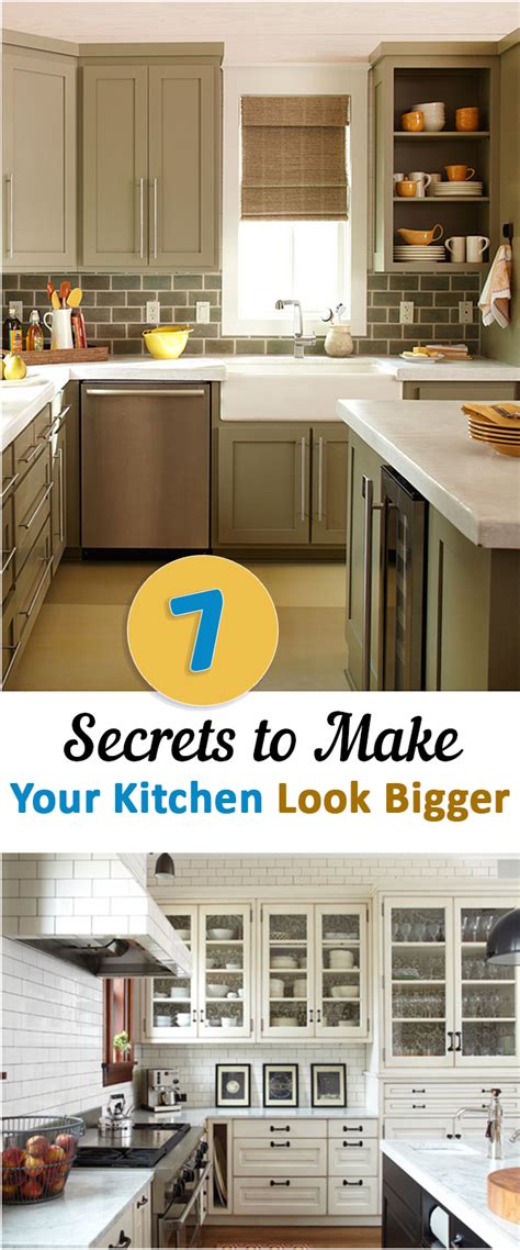 Ways To Make Your Kitchen Look Bigger