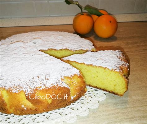 Torta All Arancia Ricetta Semplice E Veloce CiboDOC It